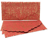 Handmade Scallop Envelope (Pack of 5)-Book Bargain Buy