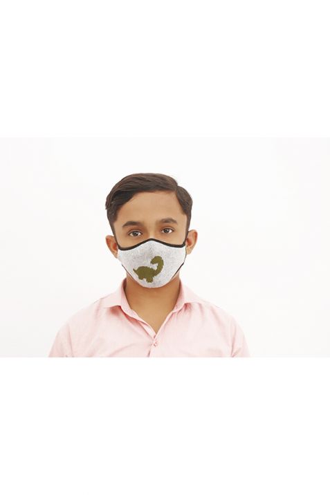 Knitted Mask Stylish Unisex Reusable, Washable and Reversible Pack of 2 Color (Dark Navy, Jade Green) | Book Bargain Buy