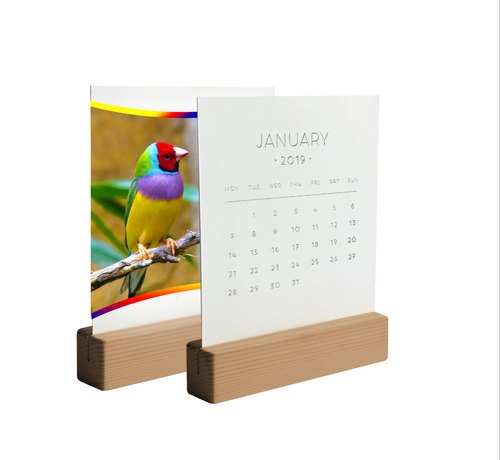 Wooden Desk Calendar | Book Bargain Buy